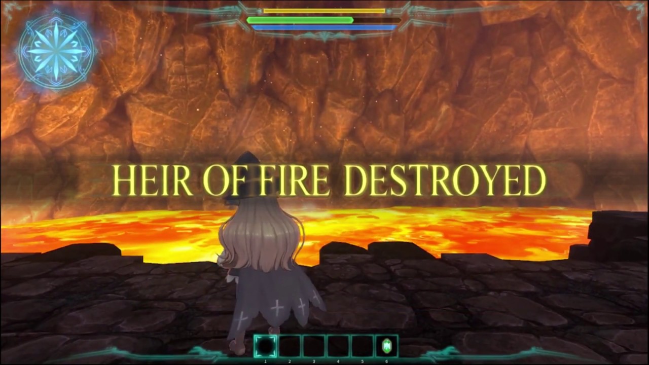 [Little Witch Nobeta] HEIR OF FIRE DESTROYED