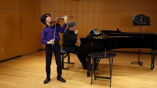 Kento Hong performs Kreisler&#39;s Gypsy Caprice