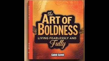 Art of Boldness: Living Fearlessly and Fully - Caleb David