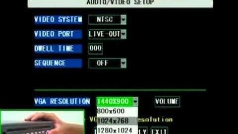 Resolution Fix for H9006UVD DVR- also works for 9106UVD