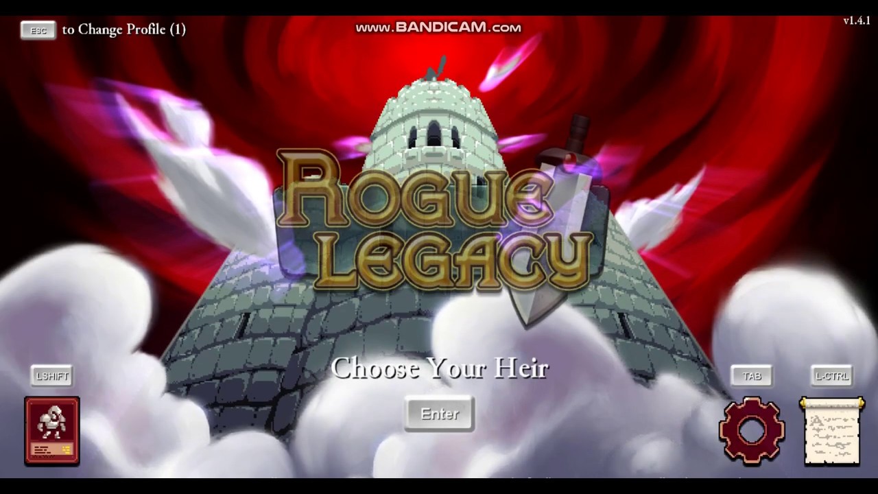 Rougle Legacy прохождение(ну или нет)№1