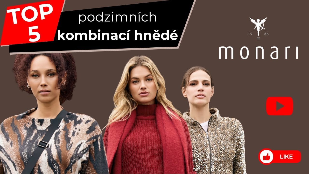TOP 5 PODZIMNÍCH KOMBINACÍ HNĚDÉ - Monari s kolekcí Ciao Bella
