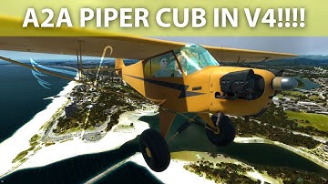A2A Simulations Piper Cub for P3Dv4 released!!