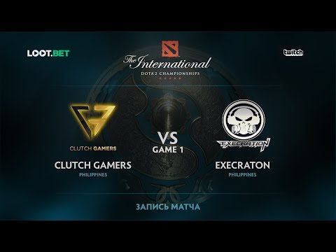 Clutch Gamers vs Execration, Game 1, The International 2017 SEA Qualifier