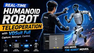 How We Achieved Real-Time Humanoid Robot Teleoperation with VDSuit Full
