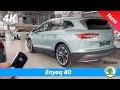 Škoda Enyaq iV 80 2021 - First FULL In-depth review in 4K | Exterior-Interior-Infotainment-HUD