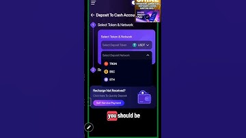 Watch & learn: Deposit crypto safely in SOLLONG app 🚀 #teamSHINE
