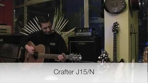 Crafter J15N Sound Check