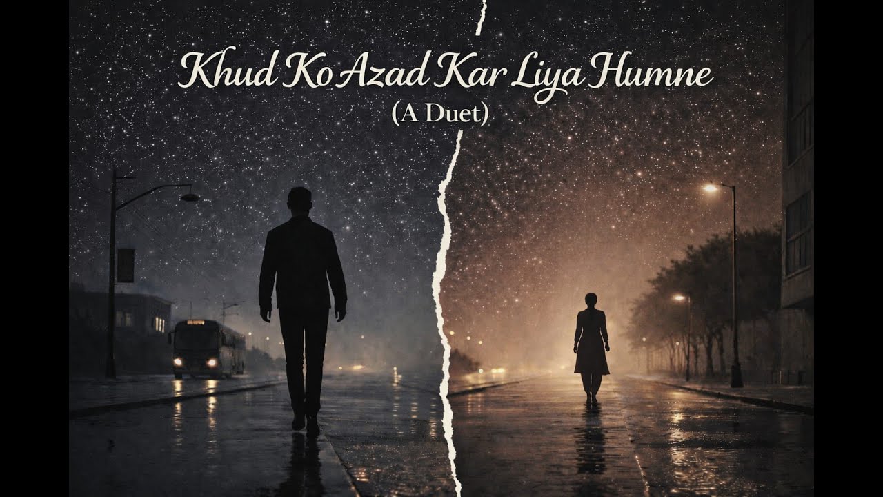 KHUD KO AZAD KAR LIYA HAMNE - A MELODIOUS DUET SONG/ ORIGINAL LYRICS - DR. M.T.KHAN