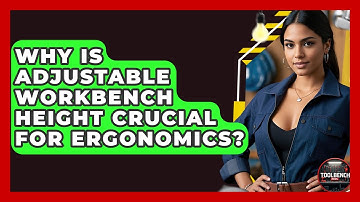 Why Is Adjustable Workbench Height Crucial For Ergonomics? - ToolBench Pros