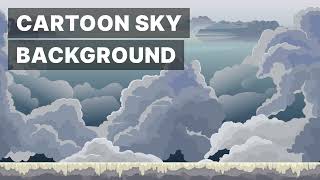Cartoon Sky Background Parallax Images