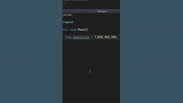 Digit Separators in C# #programming #coding #csharp