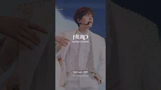 SUPER JUNIOR - HERO [Shorts Lyrics] #sanisani436_kpop_lyrics