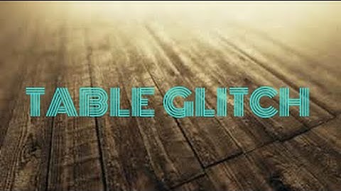 New! Critical strike portable TABLE GLITCH ON MAP SNOW CASTLE.