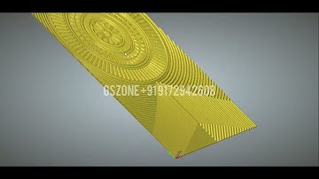 3D texture Door Design made by @gszone_cnc_solution #gszone #design #cncrouter #wood #art