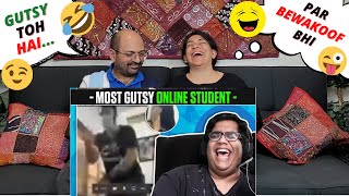 MOST GUTSY ONLINE STUDENT 🤣| Tanmay Bhat | Indian American Reactions !🤭