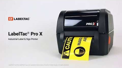 LabelTac® Pro X Label & Sign Printer