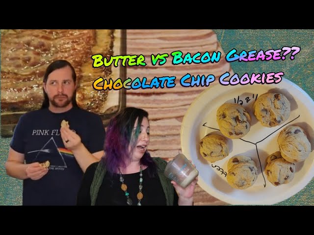 Bacon Grease Chocolate Chip Cookies - Laughing Rooster Eats