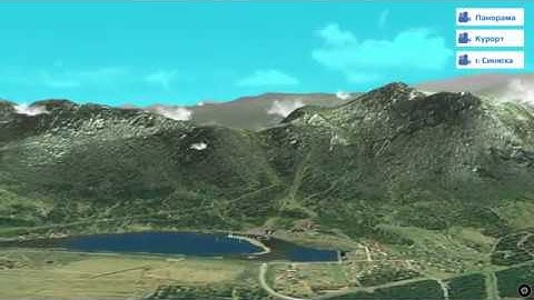 3D Map of the Mangerok Tourist Resort