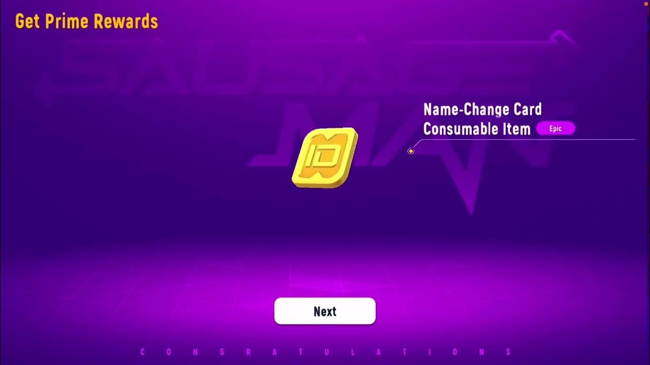 how-to-get-name-change-card-in-sausage-man-youtube