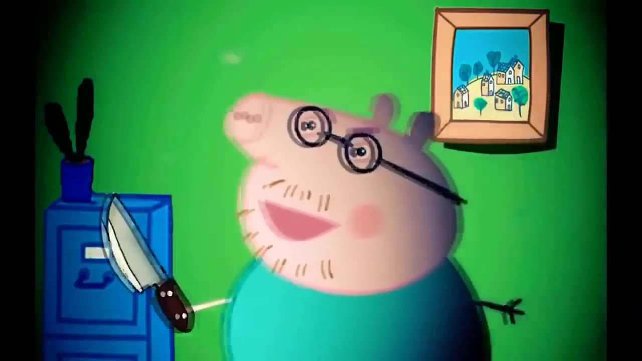 SCARY VIDEO OF PEPPA PIG HORROR STORY SCARY MOVIES YouTube