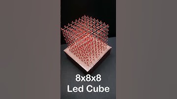 8x8x8 Led Cube #shorts