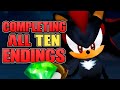 Completing All Ten Endings In Shadow The Hedgehog!