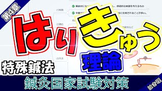 【鍼灸国家試験対策】はりきゅう理論　第４章　特殊鍼法　皮内鍼　円皮鍼