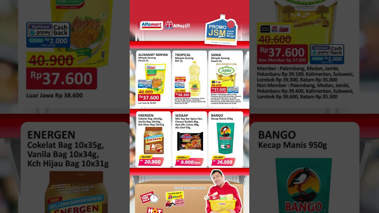 Cuman di Promo JSM Alfamart Yang Kasih Penawaran Hemat Tanpa Batas!
