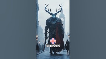 Countries as Warriors Part 3 ⚔️ New AI Totems Rise #midjourney  #aiart  #shorts  #edit