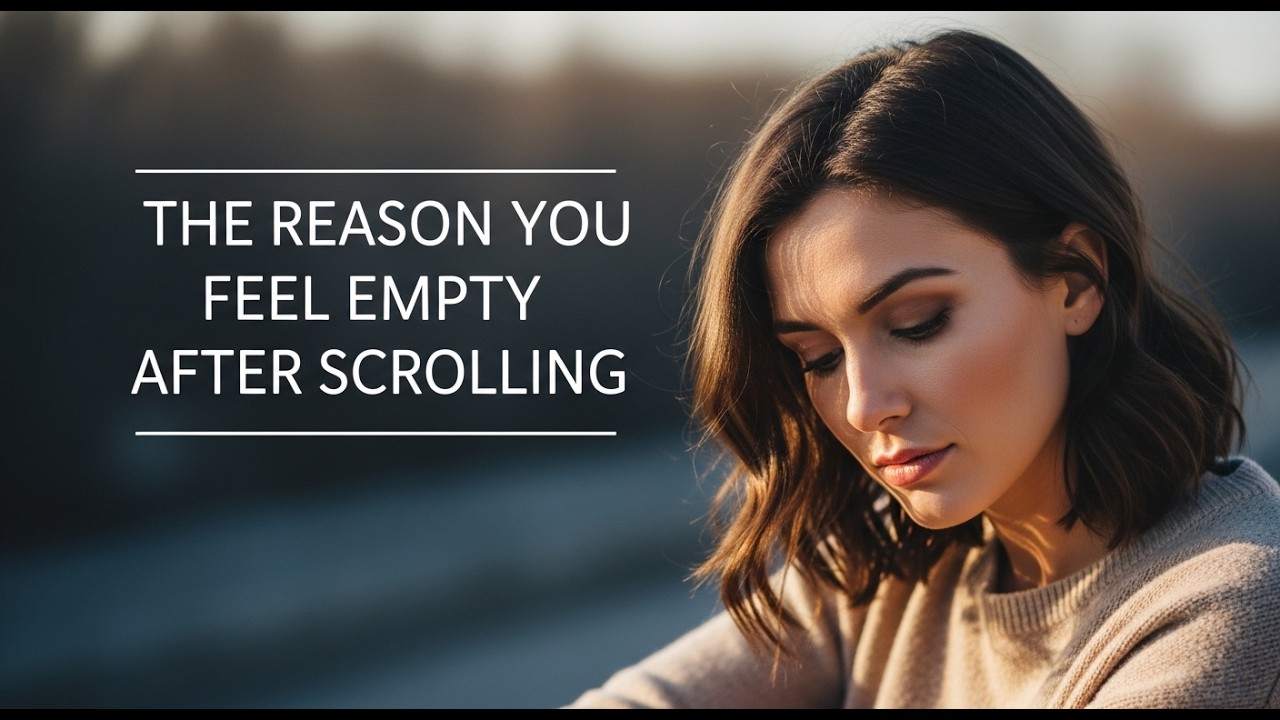 The terrifying reason you feel empty after scrolling. - YouTube
