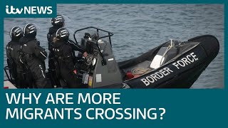 Why are more migrants crossing the English Channel on small boats? | ITV News