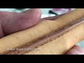 Stitching & Finishing Leather Sheath for Puukko Knife