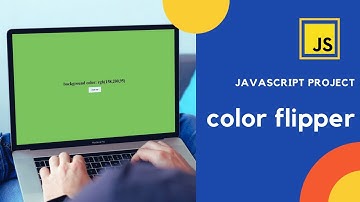 Create Color Flipper Website using HTML CSS and Javascript 2021 | upart