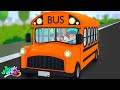 Wheels On The Bus, Fun Adventure Ride and Nursery Rhymes for Children