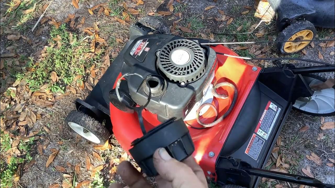 MTD PowerMore Lawn Mower Engine that starts and then quits