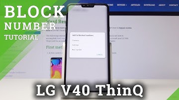 How to Block Number on LG V40 ThinQ – Blocklist