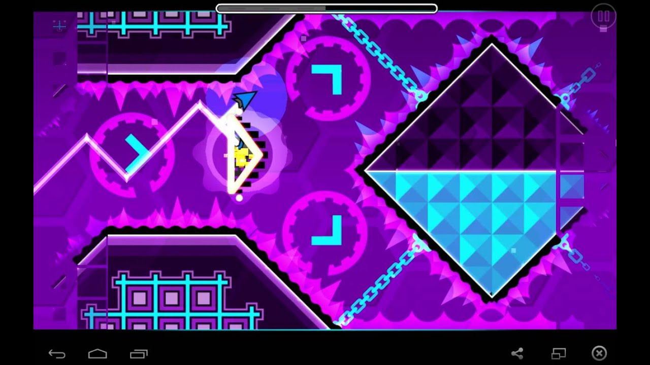 [HD] Geometry Dash - Blast Processing - 100% All Coins - YouTube