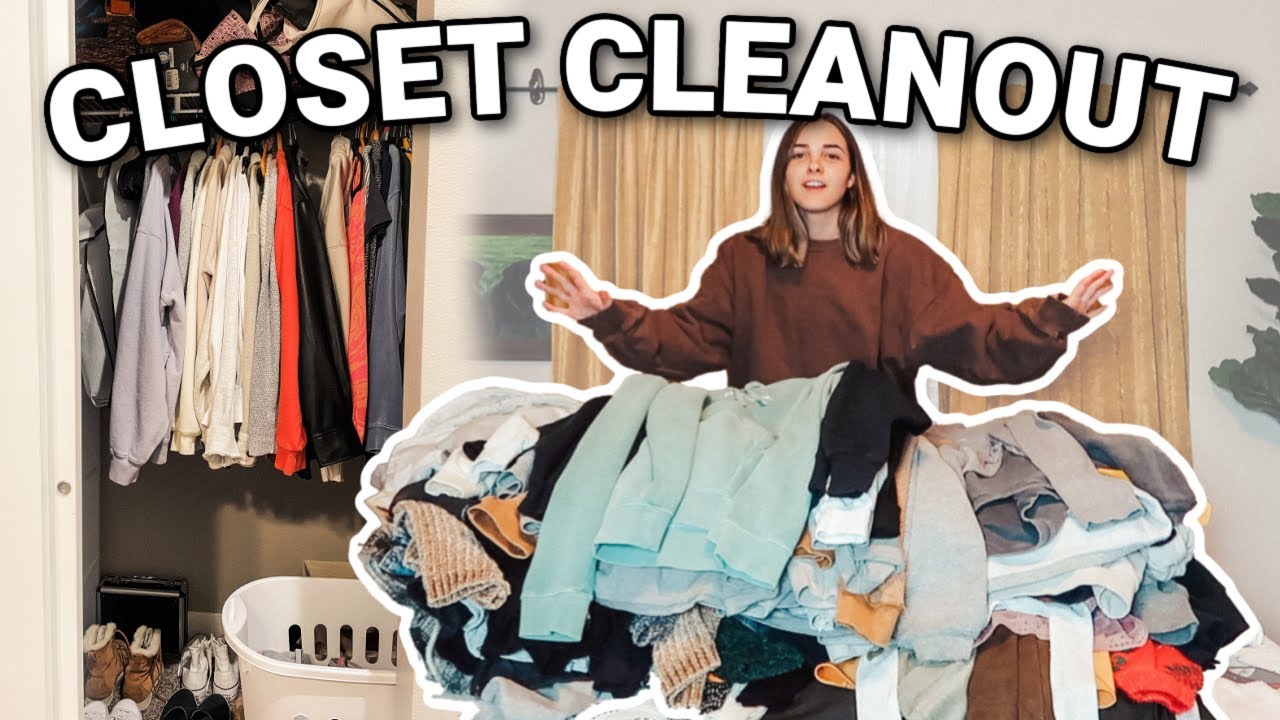 Extreme Closet Clean-out 2022 | Spring cleaning and decluttering - YouTube
