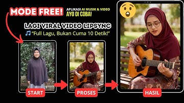 🎤 Full Tutorial Bikin Video Musik AI Lipsync | Durasi Panjang 1–5 Menit