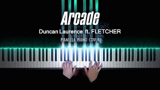 Duncan Laurence - Arcade (ft. FLETCHER) | Piano Cover by Pianella Piano chords