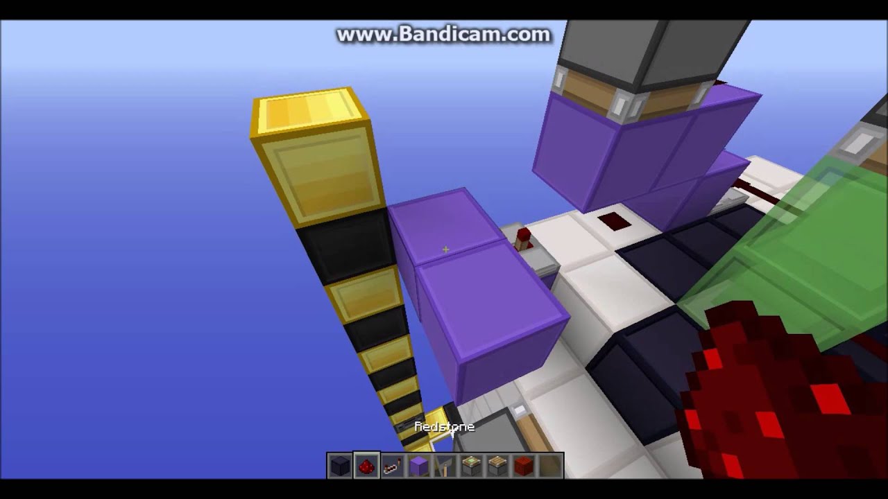 Minecraft Very Small 6x6 Slime Block Door Tutorial