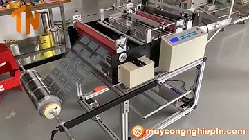 Cách Cắt Cuộn Decal Nhanh Và Chính Xác Nhất | Máy Cắt Màng Tự Động | Thanh Nga Group | 0888 921 358