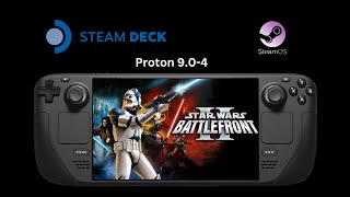 STAR WARS Battlefront II (Classic, 2005) - Steam Deck Gameplay