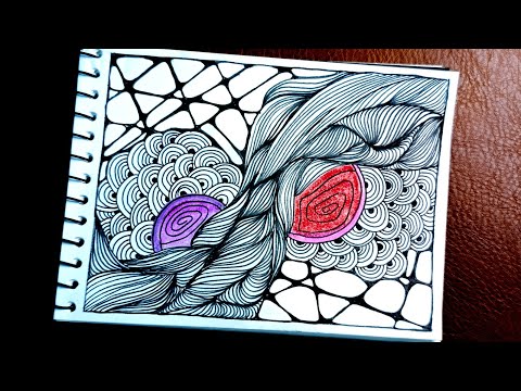 Zentangle Doodle Art 🌸 Inspiration for your Sketchbook
