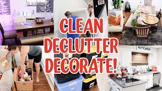 MASSIVE CLEAN &amp; DECLUTTER &amp; DECORATE WITH ME! EXTREME CLEANING MOTIVATION! BNX TruFilter Air Filter
