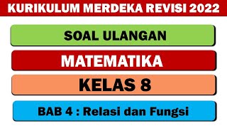 8TH GRADE MATHEMATICS REVISION QUESTIONS CHAPTER 4 INDEPENDENT CURRICULUM REVISED 2022 || RELATIO...