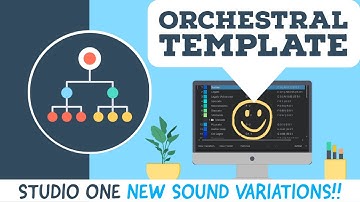 Creating My Orchestral template in Studio One with Sound Variations