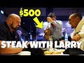 $500 STEAK DINNER WITH LARRY WHEELS | TALKING STRONGMAN