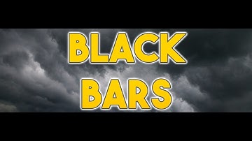 Sony Vegas Black Bar Tutorial